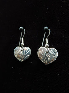 Eagle Heart Earrings